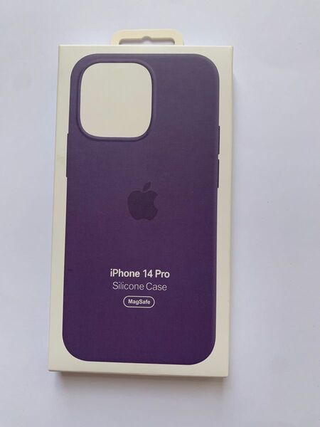 純正iPhone 14Pro シリコーンケース アイリス新品