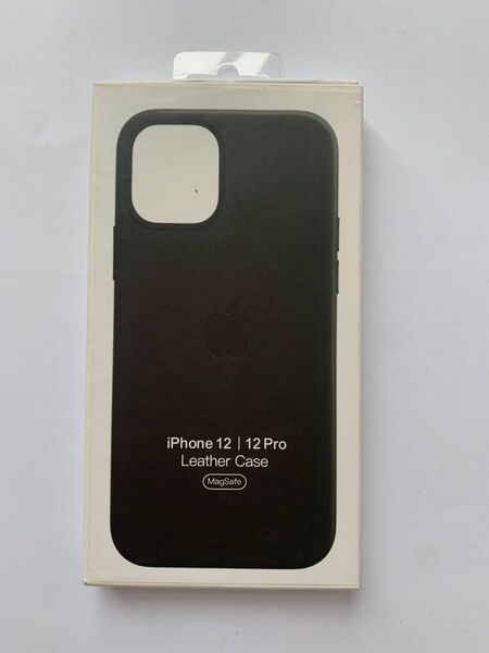 iPhone 12/12Pro レザーケース ブラック 純正新品