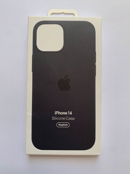純正iPhone 14 シリコーンケース ミッドナイトMagSafe対応