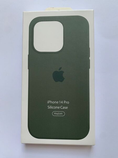 iPhone 14Pro シリコーンケース純正オリーブ新品
