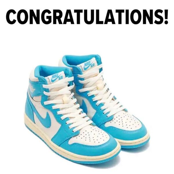 Nike Air Jordan 1 High OG "UNC Reimagined"エアジョーダン1UNCリイマジンド28.5cm