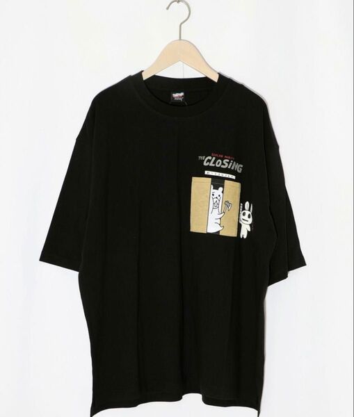 スカラーパリティscolar parity 352111:CLOSING柄ポケットTシャツ