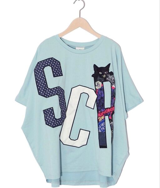 ◆◆◆ scolar ◆◆◆ スカラー 152622:SCRロゴアップリケプルオーバー ◆◆◆