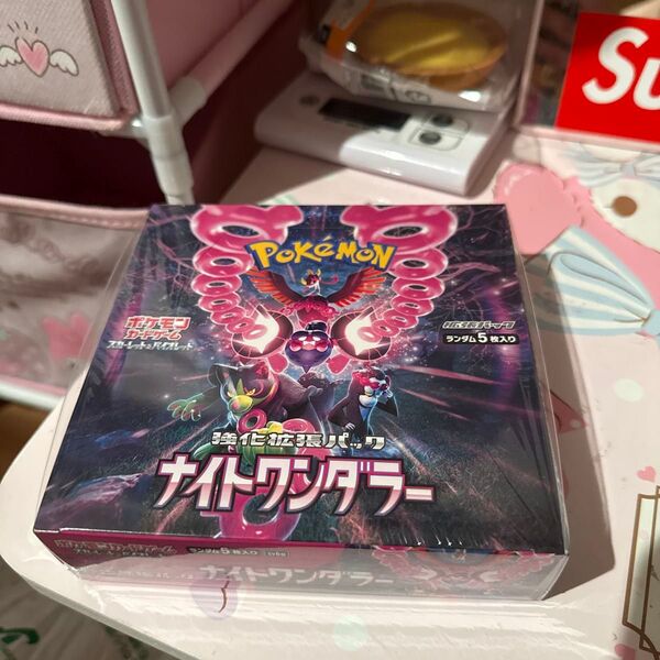 ポケモンカードゲーム ナイトワンダラー BOX シュリンク付き