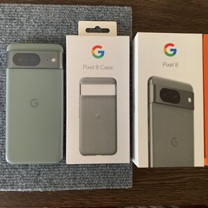 Pixel8 純正ケース、ガラスフィルム付き