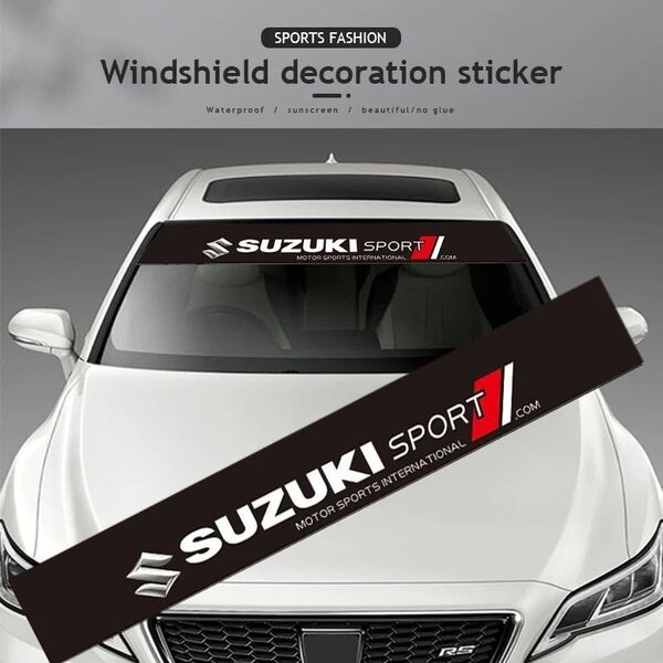 SUZUKI 大判ステッカー スズキ ウィンドウ フィルム ハチマキ リア デカール アルトワークス スイフト クロスビー Kei