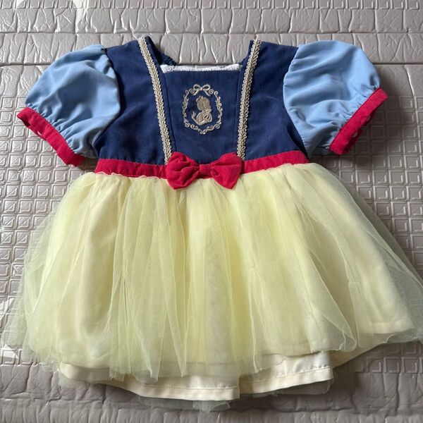 ワンピース 女の子 ベビー服 子供服 バースデイ コトリ 白雪姫 80cm ドレス ディズニー