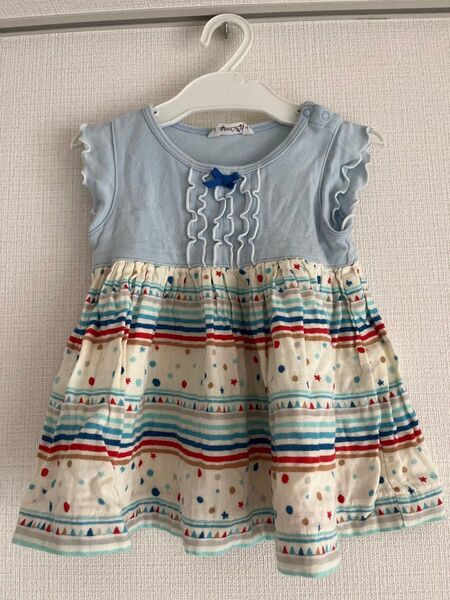 AngelStar ベビー服 ワンピース 女の子 90cm
