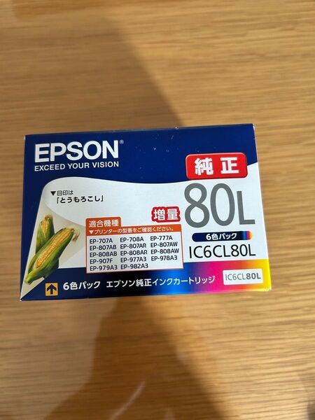 EPSON 純正インクカートリッジ IC6CL80L 6色パック