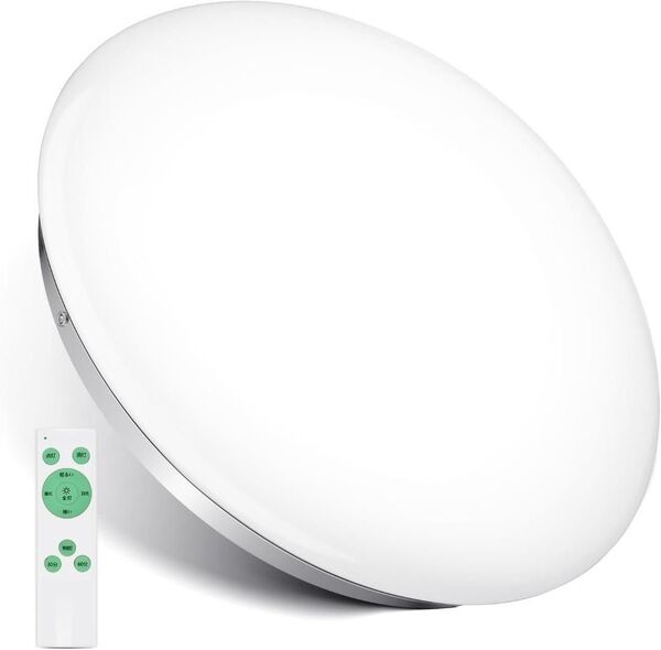 LEDシーリングライト 33W 8畳用 無段階調光・リモコン・タイマー付 省エネ