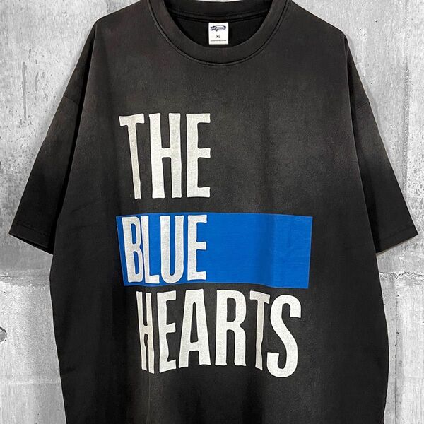 XL ブルーハーツ BLUE HEARTS Tシャツ 甲本ヒロト バンドT 真島