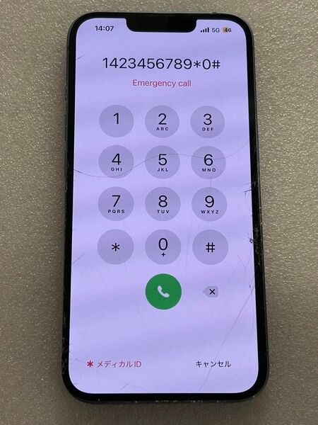 iPhone14 割れパネル ジャンク 交換用 操作可能 修理用 iPhone
