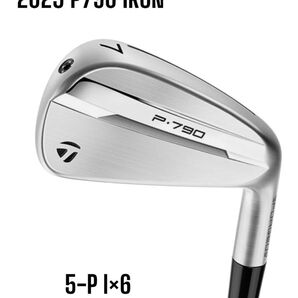 TaylorMade テーラーメイド 2025 P790 アイアン 5-P 6本セット