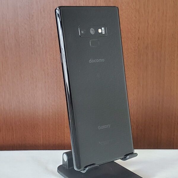 Galaxy Note 9 / 6GB / 128GB / ブラック / デュアルアパーチャーカメラ / 虹彩認証搭載機