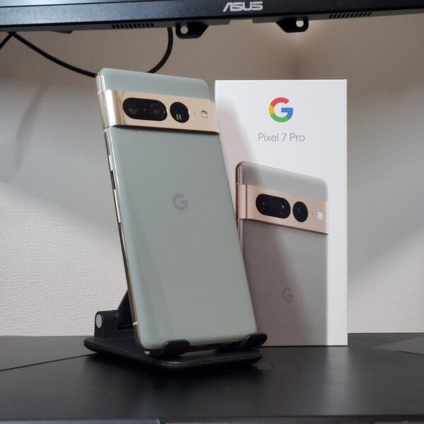 Google Pixel 7 Pro / 128GB / ヘーゼル / au利用制限◯ / 望遠カメラ