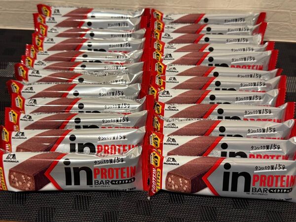ベイクドチョコ 24本 inバープロテイン プロテイン 森永製菓 inバー 焼きチョコ