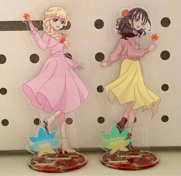 わんだふるぷりきゅあ まゆ ユキ アクリルスタンド プリキュア わんぷり キュアニャミー キュアリリアン