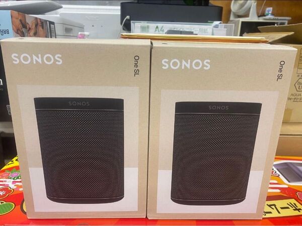 (新品未開封)Sonos One SL ブラック 2個セット
