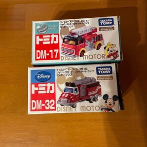 廃盤 トミカ ディズニーモータース DM-17&32 2個セット