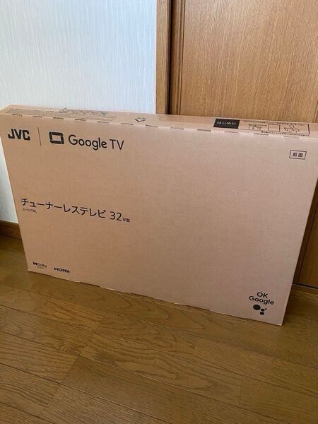 JVC 32型 チューナーレステレビ JL32T4L Google TV