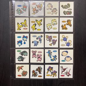 デコキャラシール ツイン 20枚セット