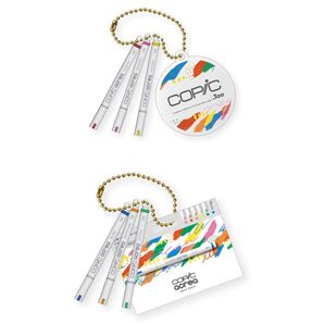 Copic コピック ミニチュアキーチェーン2 チャオ&アクレア ガチャ 2種