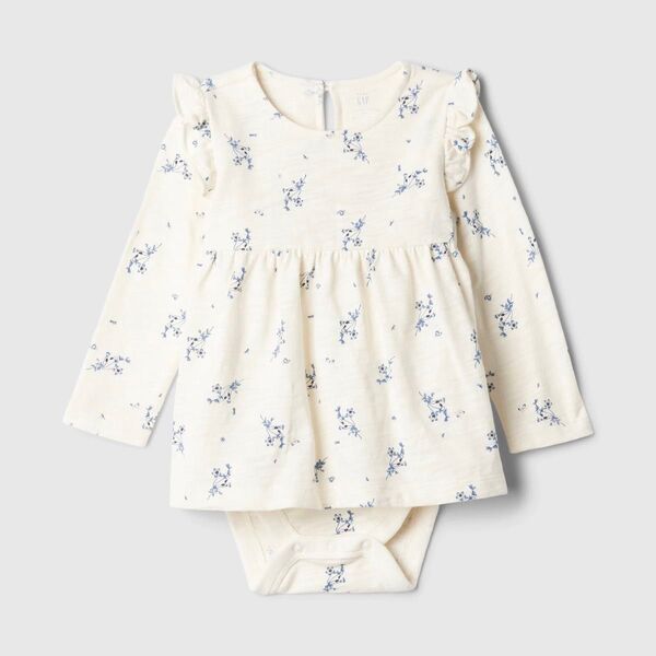 GAP ギャップ フローラル ボディースーツ ワンピース 60cm