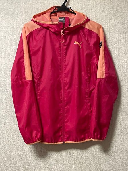 PUMA ウィンドブレーカー ピンク レディース