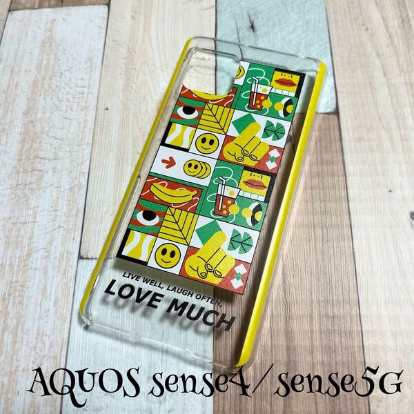 AQUOSsense4/sense5G スマホケース アウトレット ハードケース