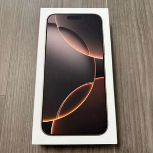 【新品未使用】iPhone16 pro Max 256G デザートチタニウム