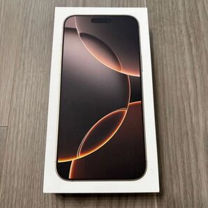 【新品未開封】iPhone16 pro Max 256G デザートチタニウム
