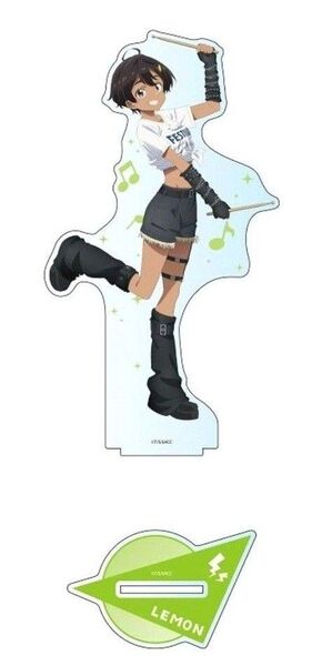 TVアニメ「負けヒロインが多すぎる!」 ホログラムデカアクリルスタンド 焼塩檸檬 TSUWABUKI FES ver. 新品未開封