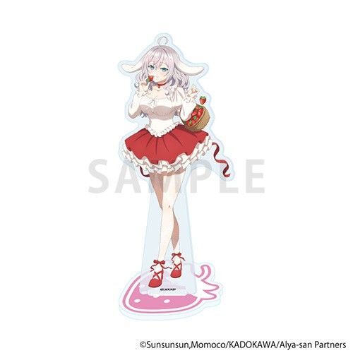 アクリルスタンド「時々ボソッとロシア語でデレる隣のアーリャさん」アーリャ フルーツ×アニマルver.(描き下ろしイラスト)未開封