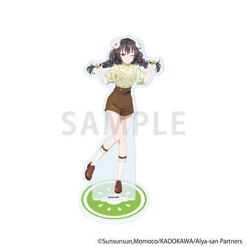 アクリルスタンド「時々ボソッとロシア語でデレる隣のアーリャさん」 有希 フルーツ×アニマルver.(描き下ろしイラスト)新品未開封