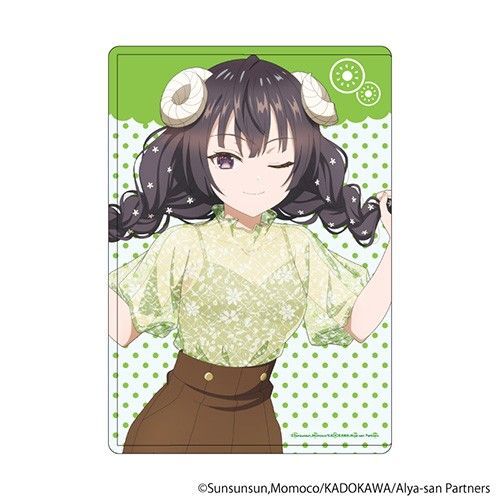 時々ボソッとロシア語でデレる隣のアーリャさん キャラクリアケース 周防有希 フルーツ×アニマルver 描き下ろしイラスト 未開封