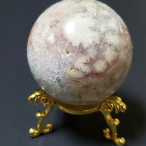 53mm ザクザク(^o^)/キラキラが可愛いピンクアメジスト スフィア