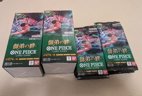 ワンピースカード 師弟の絆 34パック