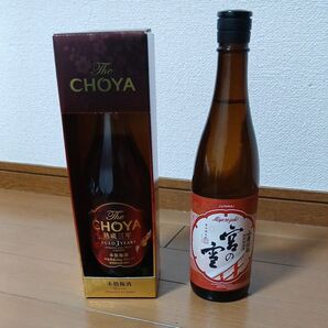 CHOYA 熟成三年梅酒 & 宮の雪 純米酒 2本セット