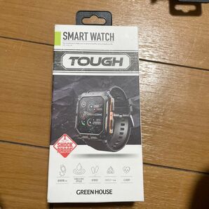 GREEN HOUSE スマートウォッチ TOUGH 耐衝撃 防水
