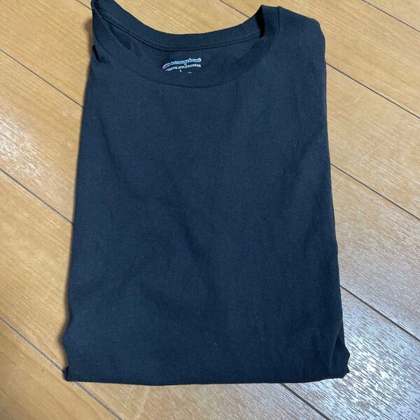 Champion Authentic Athleticwear 黒Tシャツ Lサイズ
