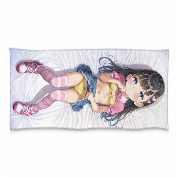新品 オリジナルバスタオル アニメ 美少女