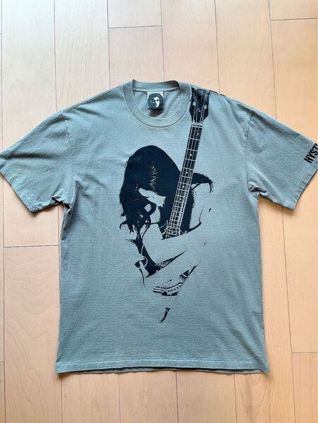 HYSTERIC GLAMOUR ヒステリックグラマー ギターガール プリント Tシャツ メンズL