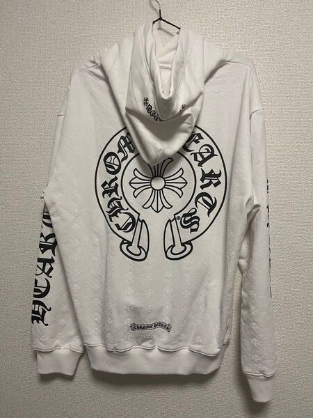 【極美品】Chrome Hearts クロムハーツ パーカー ホワイト