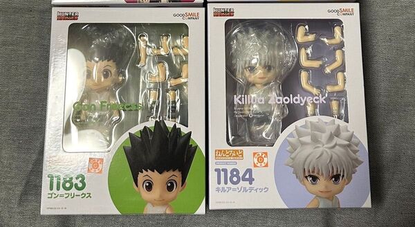 HUNTER × HUNTER ねんどろいど キルア ゴン ハンターハンター 新品未使用