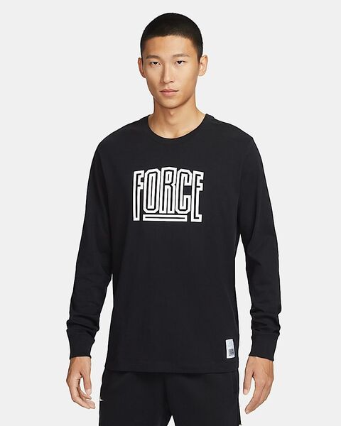 NIKE ナイキ 長袖Tシャツ トップス ロンT トレーニング スポーツ等 コットン ブラック サイズМ◇新品未使用タグ付正規品◇