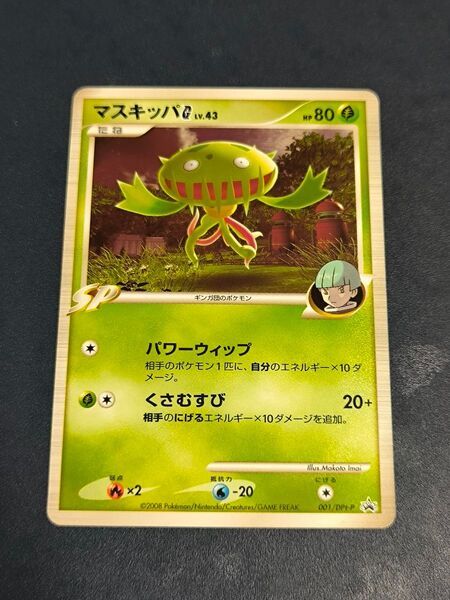 プロモ マスキッパG ポケモンカード ポケカ ギンガの覇道発売記念キャンペーン
