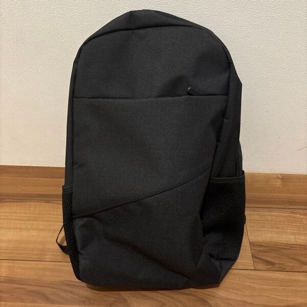 ブラックナイロンバックパック リュック リュックサック ブラック 鞄