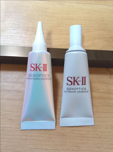 SK-II ジェノプティクスインフィニットオーラエッセンス ジェノプティクス ウルトオーラ エッセンス 美白美容液 2点まとめ売り