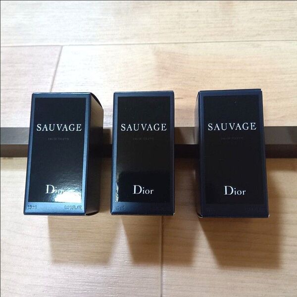 Dior SAUVAGE ソヴァージュ オードゥトワレ 香水 クリスチャンディオール ソバージュ ディオール 3点 まとめ売り