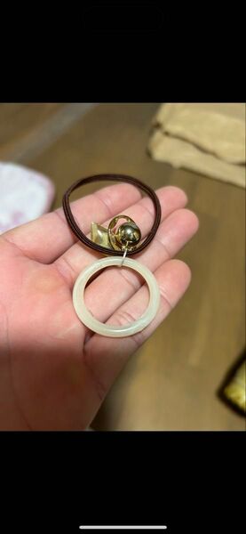 ヘアゴム リングチャーム付き
